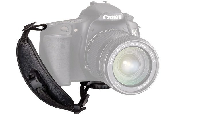 Canon Hand Strap E2 with ghost camera