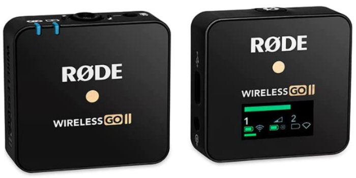 Rode Wireless Go action camera microphone attachment