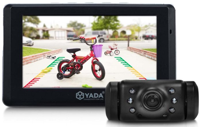Yada backup camera product photo