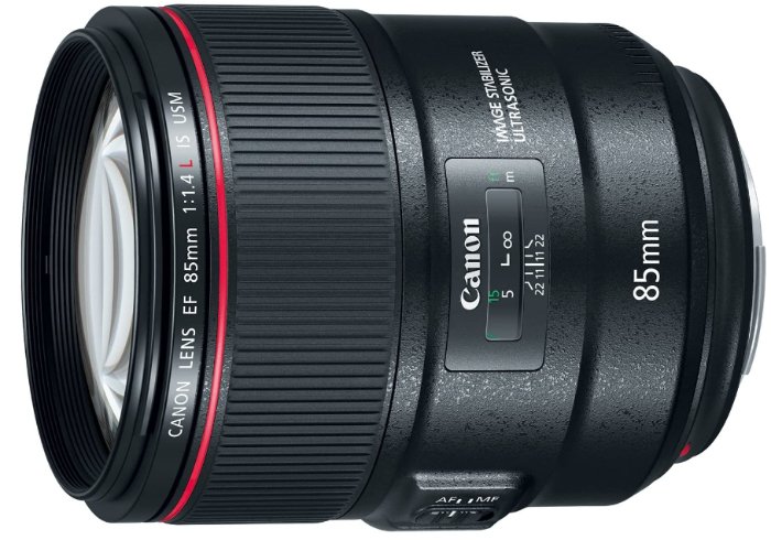 Canon EF 85mm L lens for portraits