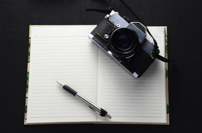 Camera and notebook