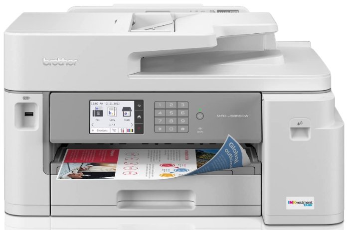 Brother MFC-J5855DW wireless printer product photo