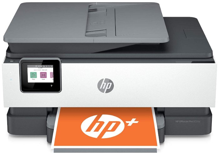HP Officejet 8035e wireless printer product photo