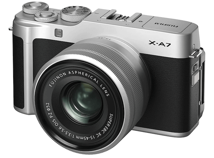Fujifilm X-A7 mirrorless camera product image