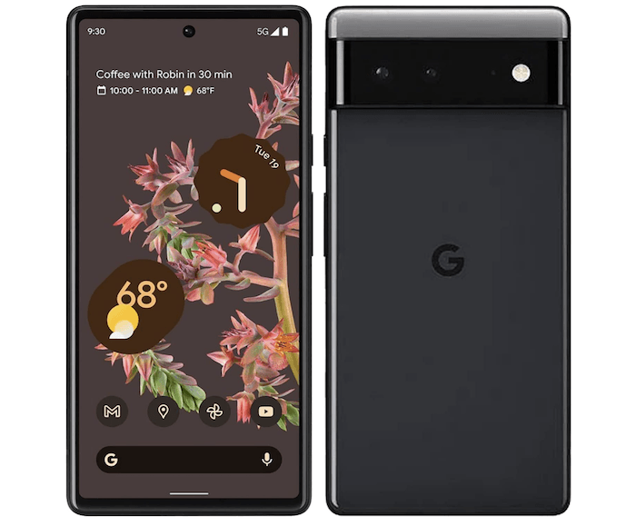 Google Pixel 6 phone camera product image