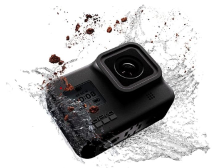 GoPro HERO8 Black dropped in water product photo