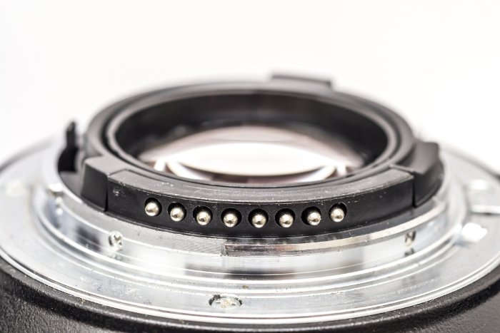 Stock image of a lens mount