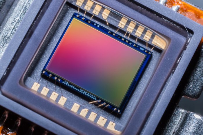 Stock picture of a camera sensor