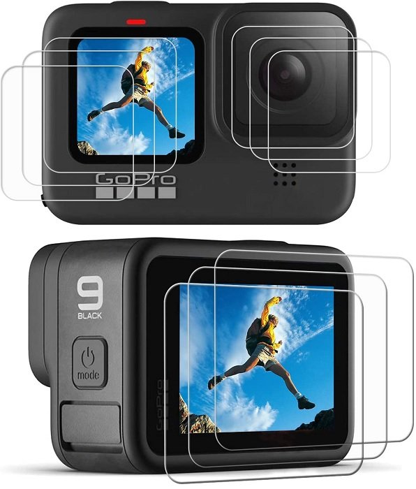 PCTC glass screen protector with GoPro hero 9 product image