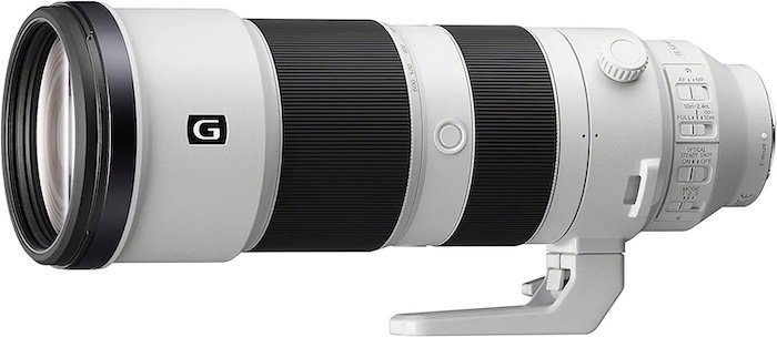 Picture of a Sony FE 200-600mm f/5.6-6.3 G OSS lens