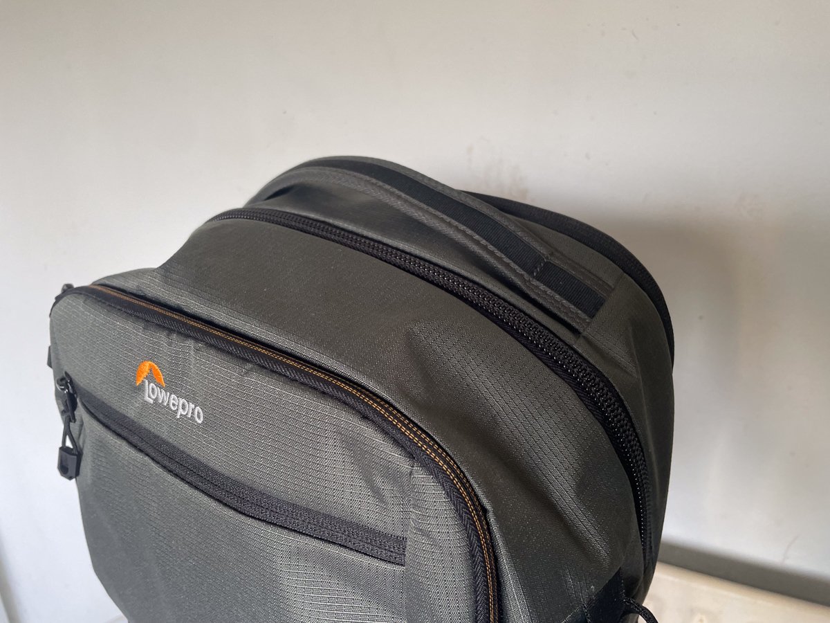 Top of the Lowepro Fastpack
