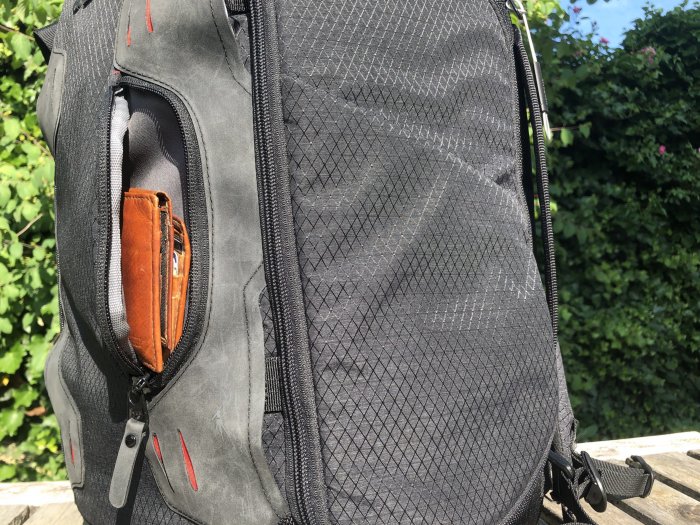 Manfrotto PRO Light Multiloader camera backpack front pocket