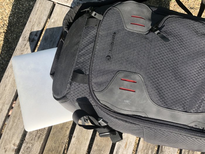 Manfrotto PRO Light Multiloader camera backpack laptop pocket