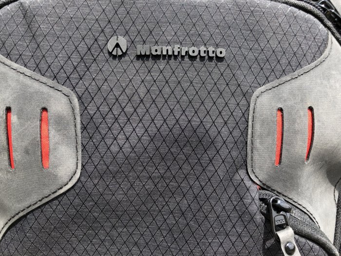 Detail of the Manfrotto PRO Light Multiloader camera backpack
