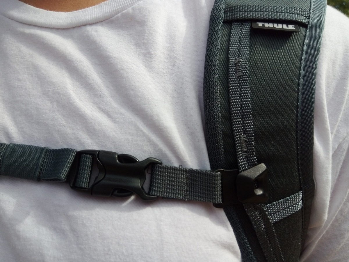Chest strap close-up