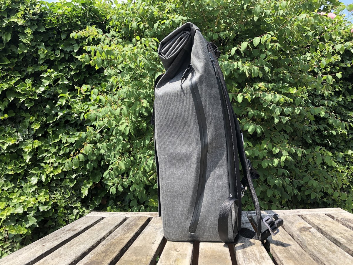 Picture of the f-stop Dyota camera backpack left side view