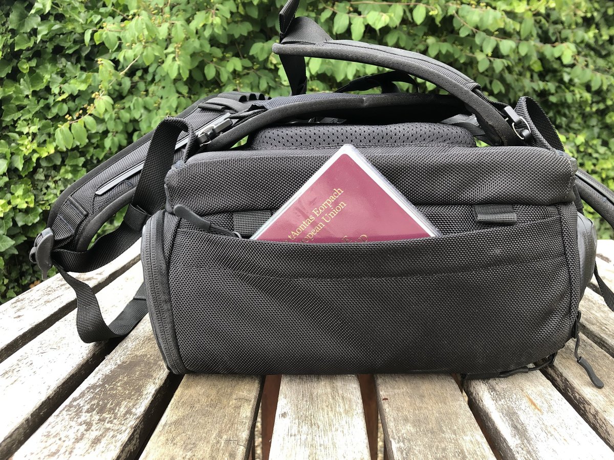 Wandrd Prvke camera backpack passport pocket