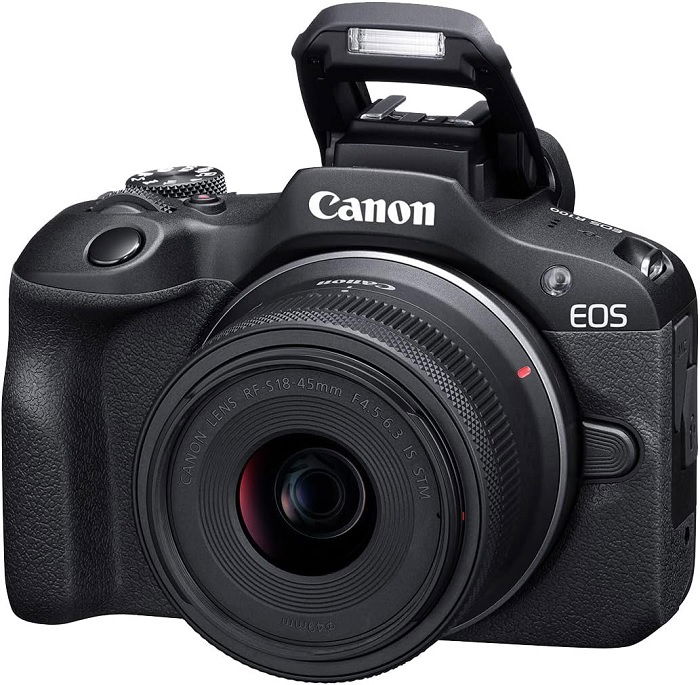 Canon EOS R8 Compact System Camera, 4K Ultra HD, 24.2MP, Wi-Fi