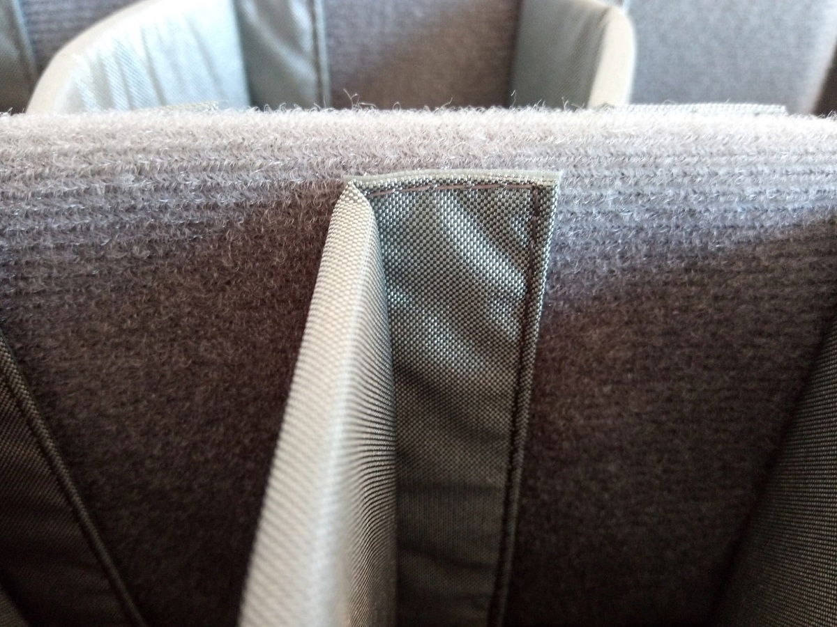 Close up of interior Nylon