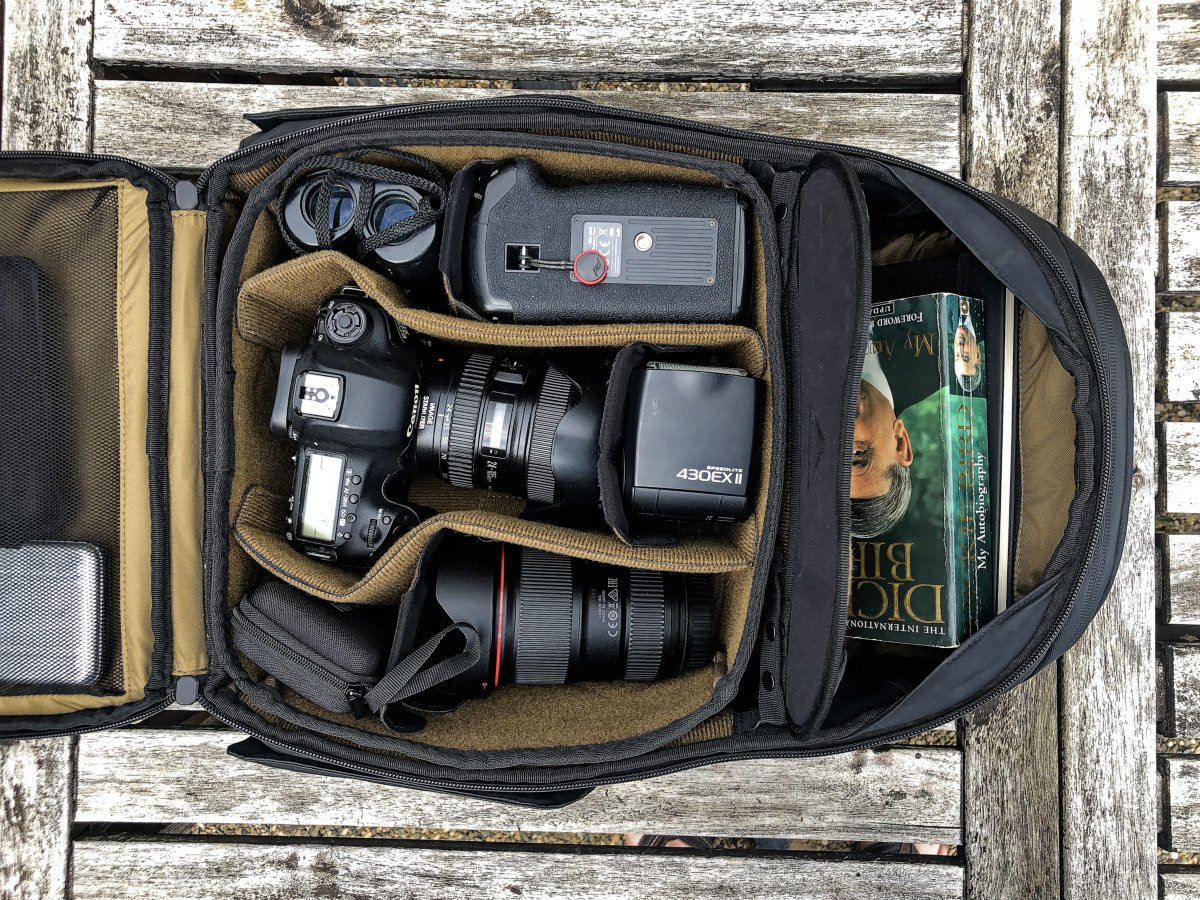 Picture of the Nomatic McKinnon camera backpack
