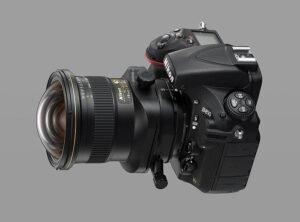 Nikon Tilt-shift lens on a Nikon DSLR camera