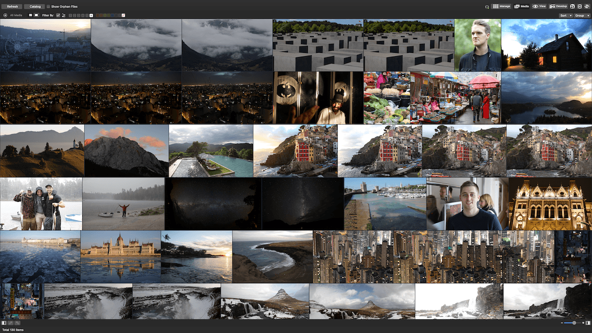 Screenshot of ACDSee Photo Studio for Mac 1o Media Mode
