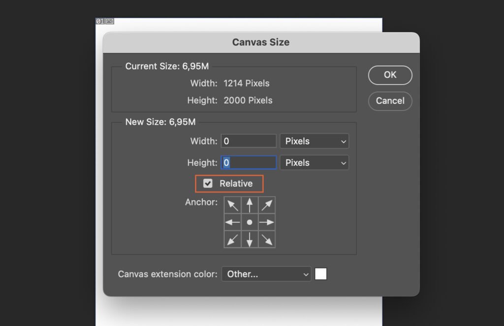 How to Change the Canvas Size in Photoshop