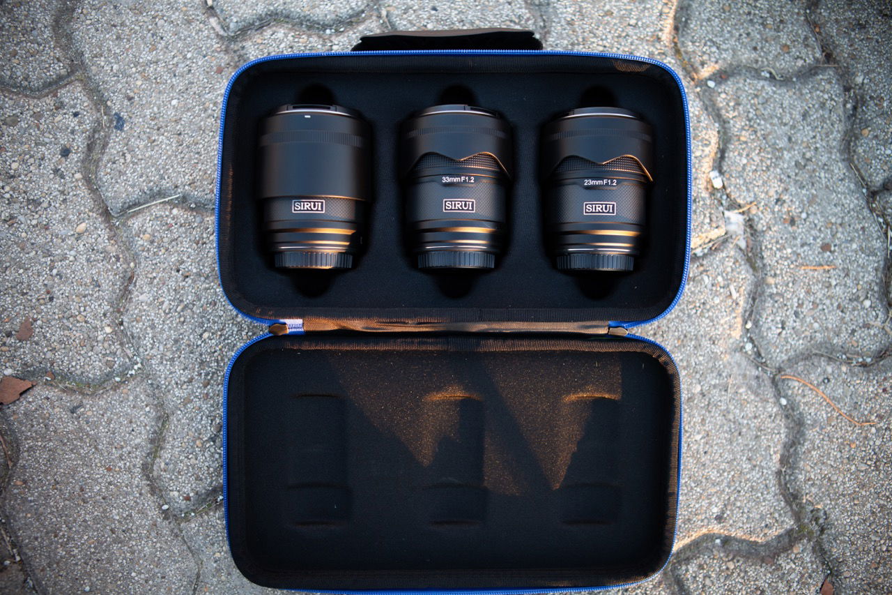 SIRUI Sniper Lens Set Case - Open