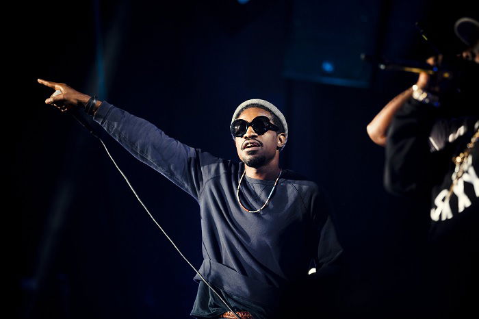 Outkast performing live