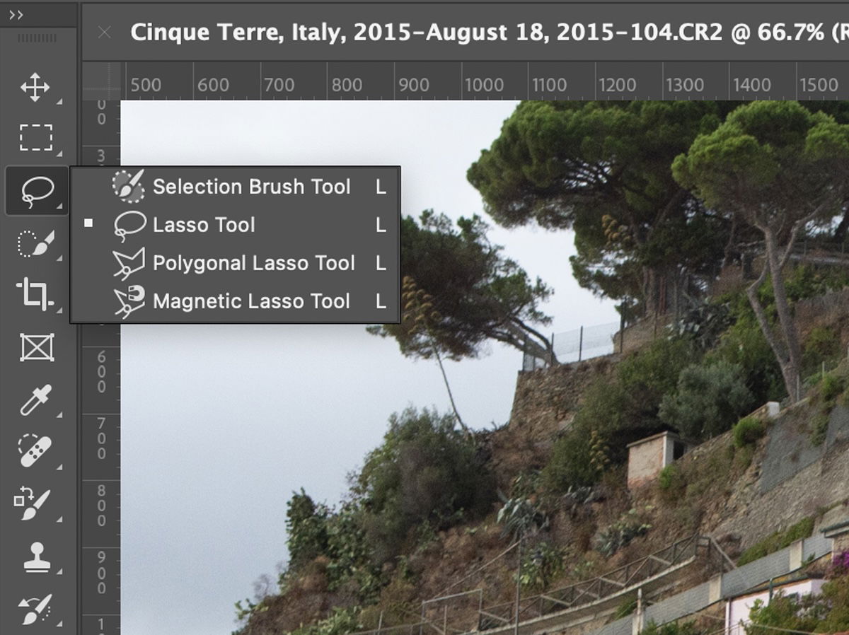 lasso tools in photoshop