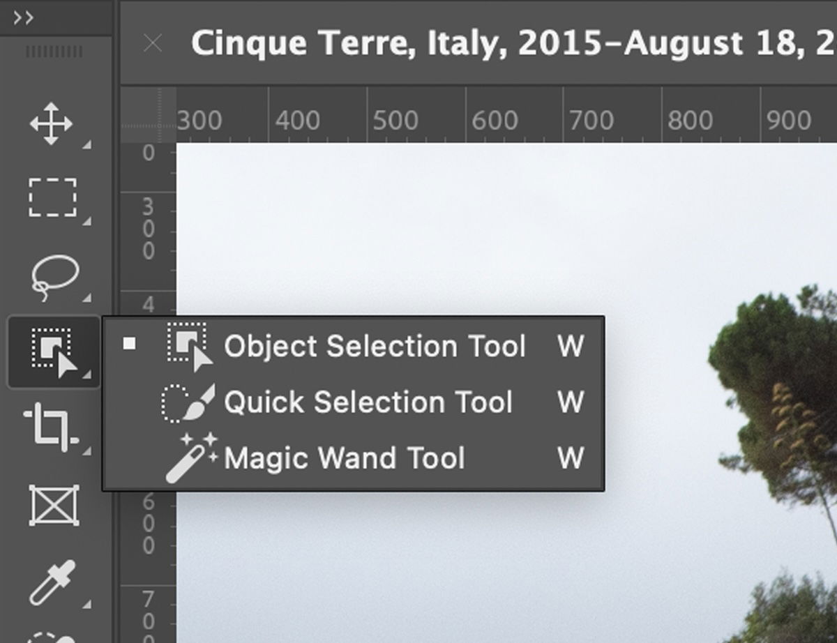 quick selection tools in photoshop