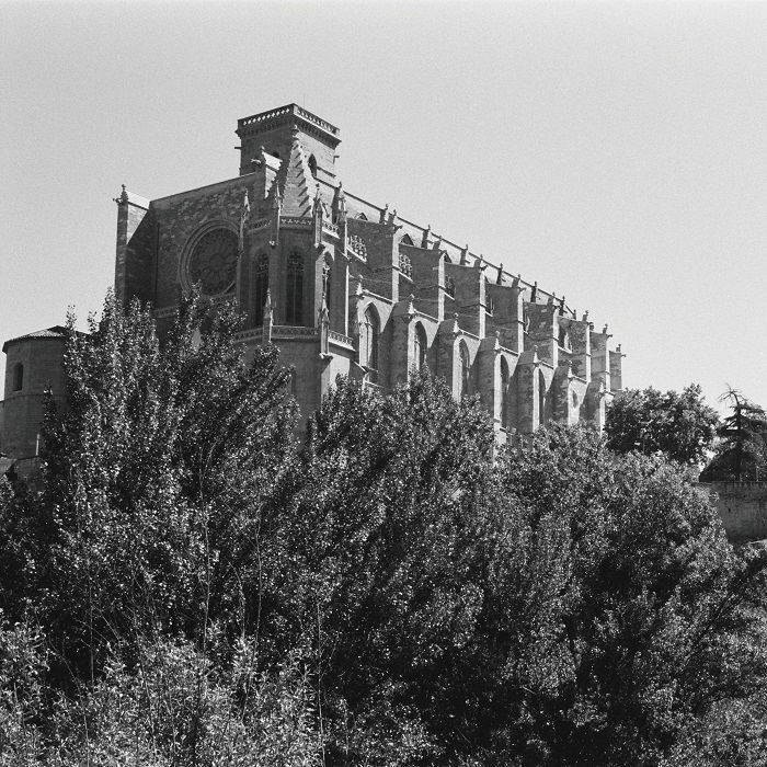 Church on hill with 1.1 aspect ratio